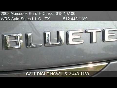 2008 Mercedes-Benz E-Class E320 BLUETEC--DIESEL-NAV-1 Owner