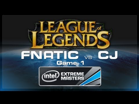 Fnatic vs CJ IEM Game 1 Cologne League of Legends 2012