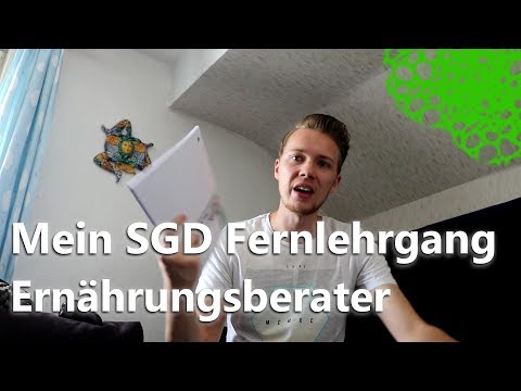 Ernährungsberatung - Mein SGD Fernlehrgang