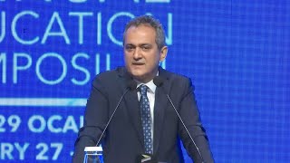 Bakan Özer'in Türkiye Özel Okullar Derneği Geleneksel Eğitim Sempozyum