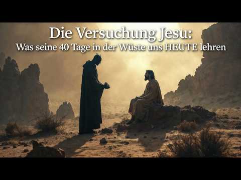 Die Versuchung Jesu: Was seine 40 Tage in der Wüste uns HEUTE lehren