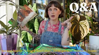 answering your questions about my planty life 🌿☕️
