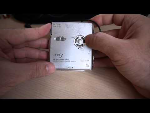 SHARP MD-ST600 - Personal Minidisc rare and unique player