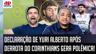 "O YURI ALBERTO QUER O QUÊ??? O Corinthians é VERGONHOSO, e ele..." DECLARAÇÃO GERA POLÊMICA!
