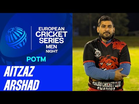 POTM Match 14: A.Arshad - CK vs PNJ | Highlights | ECSN Portugal, 2025 | 09 Feb 2025 | ECSN25.014