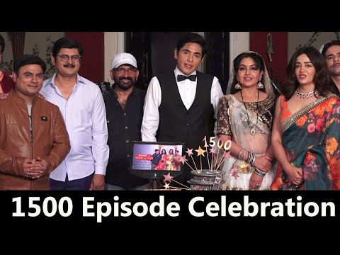 Bhabiji Ghar Par Hai 1500 Episode Celebration With Chocolate Sculptor Chef Harneet Jolly.