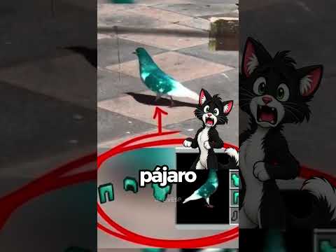 ¡El pájaro llevaba una armadura de diamantes!