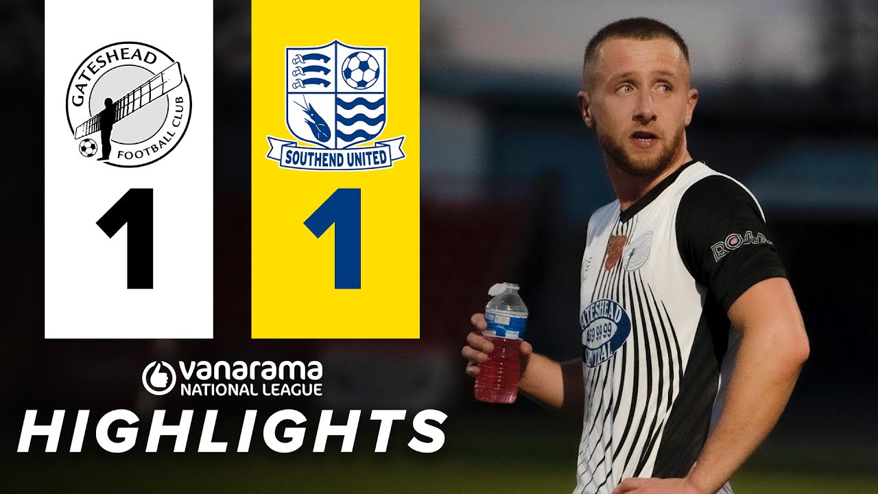 Stephen Wearne strikes as Heed go four unbeaten 📈 | Gateshead 1-1 Southend United | HIGHLIGHTS