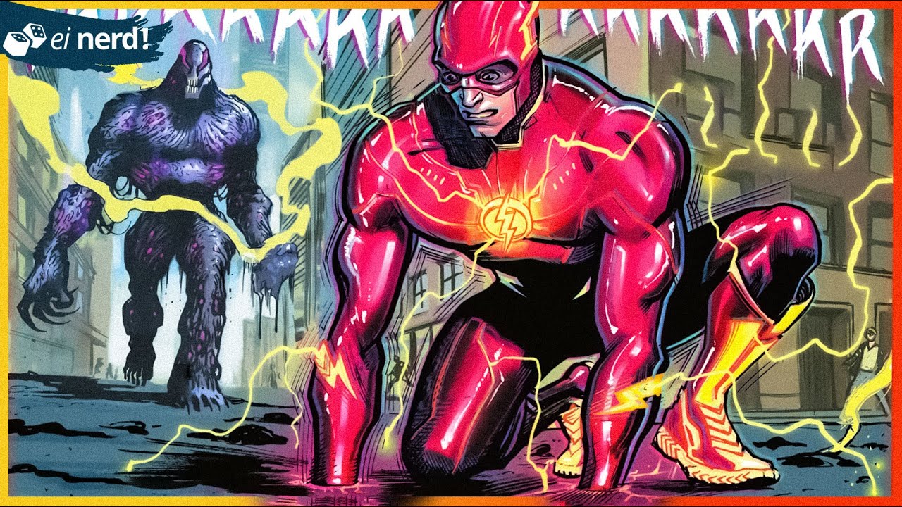 OFICIAL DO CINEMA! FLASH APRENDE TRUQUE CLÁSSICO E VAI USAR NO FILME