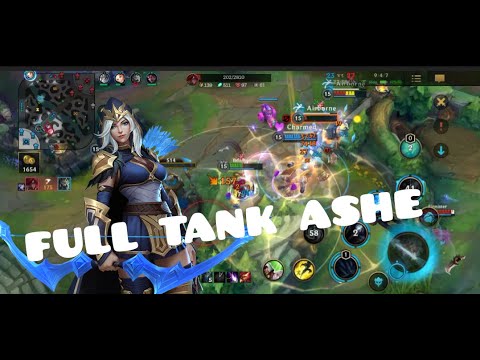 FULL TANK ASHE IS THE NEW META IN WILD RIFT (BUILD + GAMEPLAY)