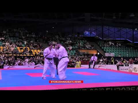 33rd EC IKO, 1/2 +90 Aleksandr Eremenko (Russia, aka) - Maxime Demeautis (France)