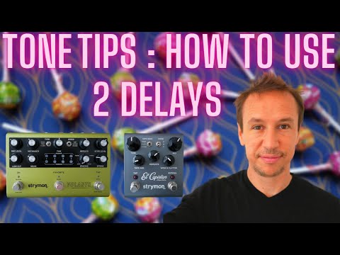 How to use two delay pedals