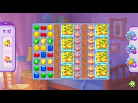 Homescapes Level 12921 No Boosters Gameplay #Bubunka