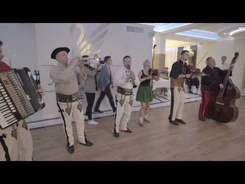 Przyśpiewki góralskie zespołu Prima Band na weselu Magdy i Kamila