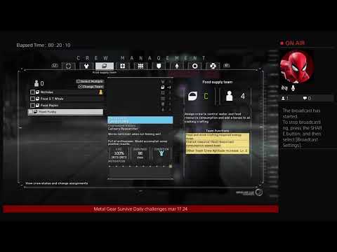 Metal Gear Survive:Daily Challenges easy
