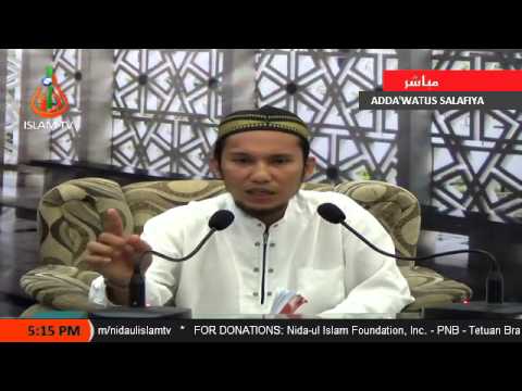 Kalabbiyahan sin Pag-Dhikr - Sheikh Bashier Sahidjuan (Tausug)