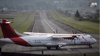 preview picture of video '[HD 1080p] Amazing Plane Spotting in Manizales-Colombian Beautiful Approach in la Nubia Airport'