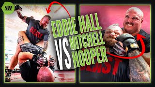 Eddie Hall and Mitchell Hooper Prepare to Fight (Plus: a 44 Pound Coffee Mug!)