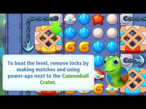 @Fishdom Win Strikes Level 9261 - 9265. Meet Canonball Crates. 💣