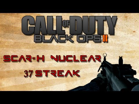 Black Ops 2 På Svenska: SCAR-H NUCLEAR (37 Streak på Vertigo :D)