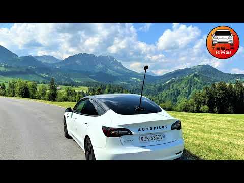 Glaubenbielenpass "Panoramastrasse" mit dem TESLA Model 3 - Traumstrasse der Schweiz!