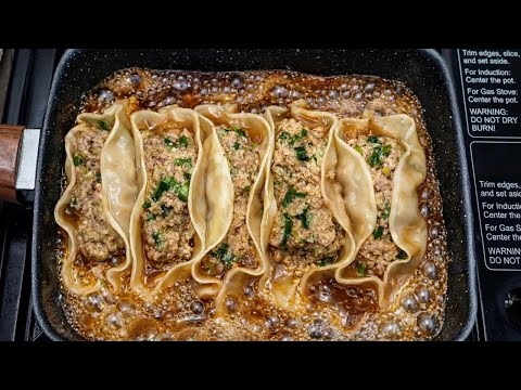 Open-Faced Gyoza: The Easiest Way to Make Gyoza at Home