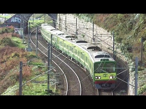 IE 8520 Class Dart Train number 8631 - Killiney, Dublin