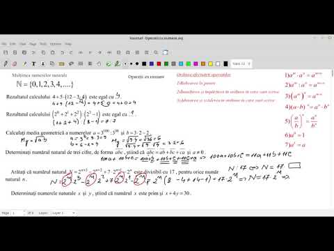 Operații cu numere reale - Evaluarea națională - Matematică