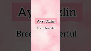 Download lagu Muslim Baby Girl Double Names Starting With 'A' #babygirl mp3