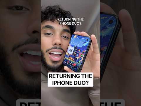 RETURNING the iPhone Duo?! #iphoneduo #iphone #tech