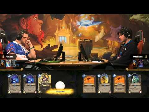 Gaara vs Ostkaka   Group Stage  Round 5   DreamHack Hearthstone Grand Prix
