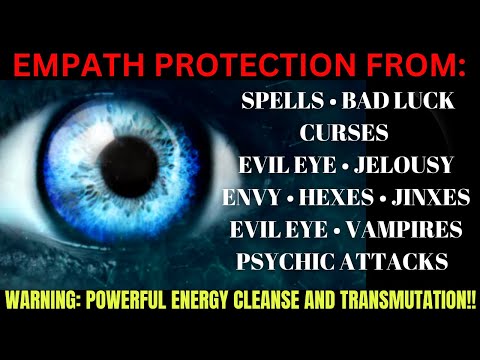 Protect Yourself From Toxic Energies And Narcissists! Empath Spiritual Protection Sleep Music!🌙 [🧿]