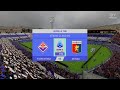 EA FC 24 ACF Fiorentina vs Genoa CFC  Serie A