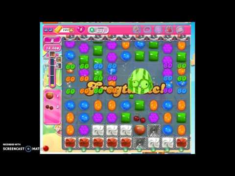 Candy Crush Level 631 help w/audio tips, hints, tricks