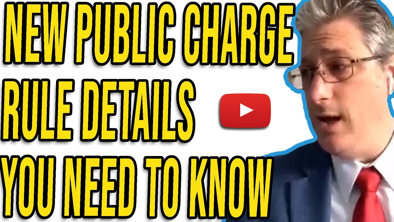New Public Charge Rule Factors and Applying Outside the USA