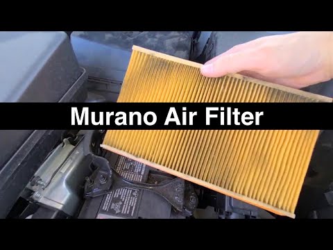 2020 Nissan Murano Air Filter How to Change