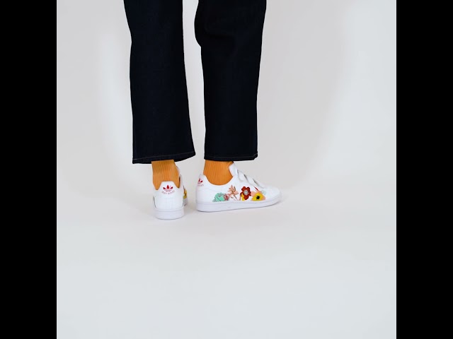 courir stan smith flower