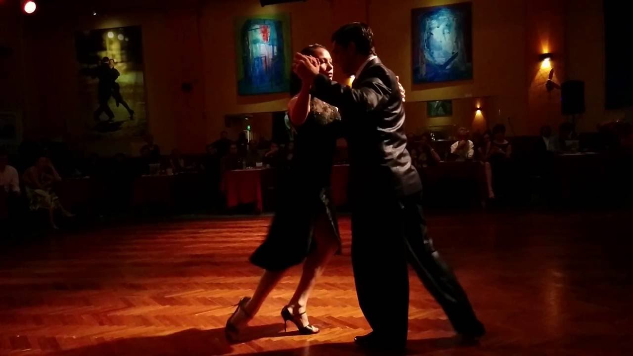 Sonia Cantero y Matías Batista - 1/4 - Milonga PARACULTURAL BA, 06-05-2014