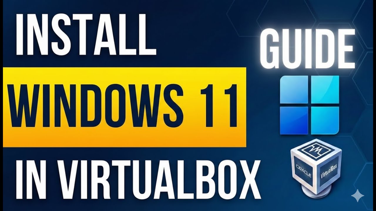 How to install Windows 11 in Virtual Box (easy way, no TPM)