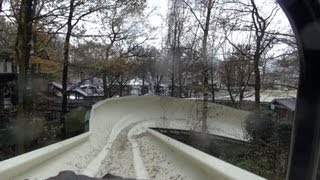 preview picture of video 'Efteling Park - Bobbaan / Swiss Bobsleight - Onride - Full HD'