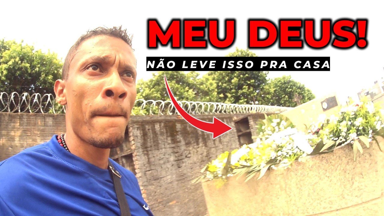 🚫ITEM PROIBIDO NO CEMITERIO 💥Não coloque a Mão