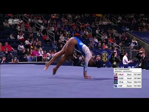 Trinity Thomas Perfect Floor Florida @ SEC Championships 2023 10.000