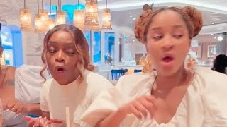 Family Moments: Adesua Etomi, Banky W, Bisola and Bimbo Ademoye Goes on a Vacation