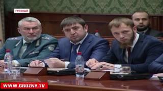 В Грозном прошло первое заседание нового кабинета министров Чечни 