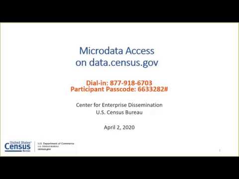 Using Public Microdata to Create Custom Tables on data.census.gov