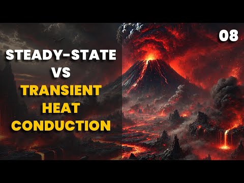 8. Steady State versus Transient Heat Conduction | Chemical Engineering | The Engineer Owl #heat