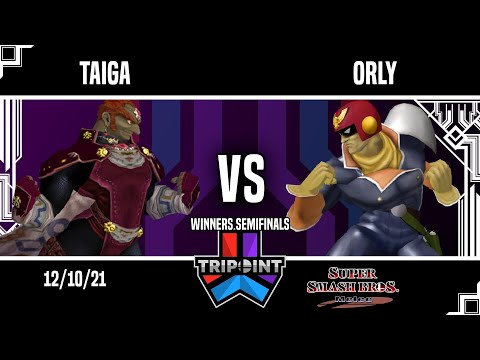 Tripoint Smash 124 - Winners Semifinals - Taiga(Ganondorf) Vs. ORLY(Captain Falcon)