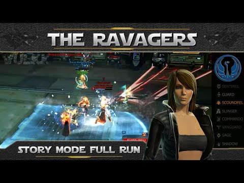 SWTOR OPS - THE RAVAGERS Full Run [DXUN] (8 Man Story Mode, Scoundrel Sawbones PoV)