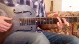 How to play Taj Mahal&#39;s Fishin Blues - Slow Verse