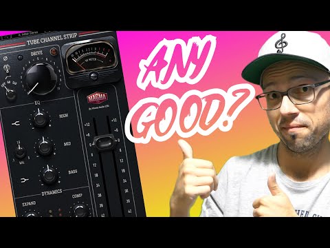 Magma Tube Channel Strip Waves